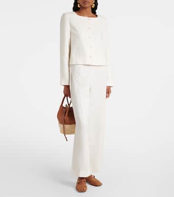 Cropped-Jacke Emma aus Leinen | Posse