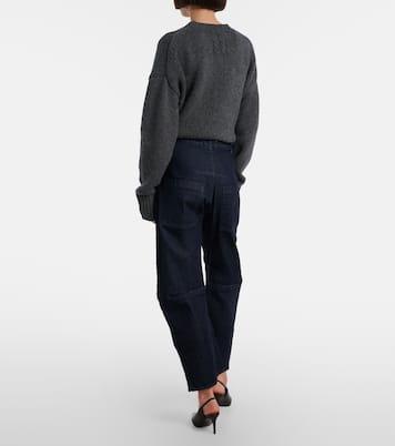Shon high-rise barrel-leg jeans  | Nili Lotan