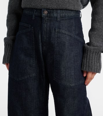 Shon high-rise barrel-leg jeans  | Nili Lotan