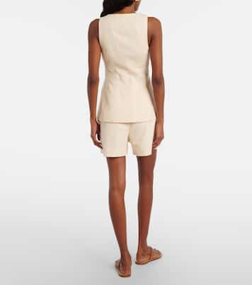 Devina high-rise shorts | Veronica Beard