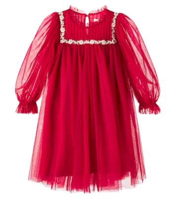 Besticktes Kleid Kate aus Tüll mit Pailletten | C'era Una Volta