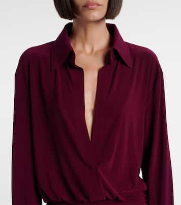 러치드 미니드레스 | Norma Kamali