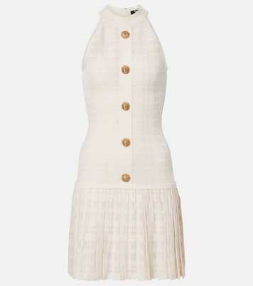 Checked minidress | Balmain