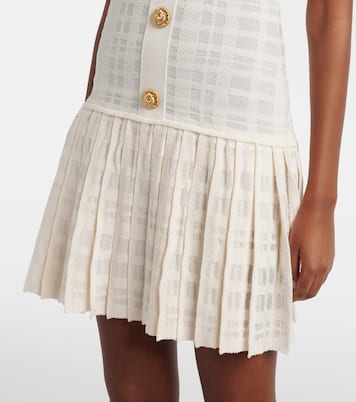 Checked minidress | Balmain