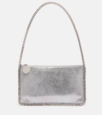 Falabella Mini metallic shoulder bag | Stella McCartney