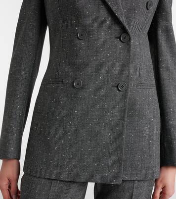 Prince of Wales check wool blazer | McQueen