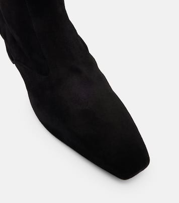 Overknee-Stiefel Remi 35 aus Veloursleder | Aquazzura