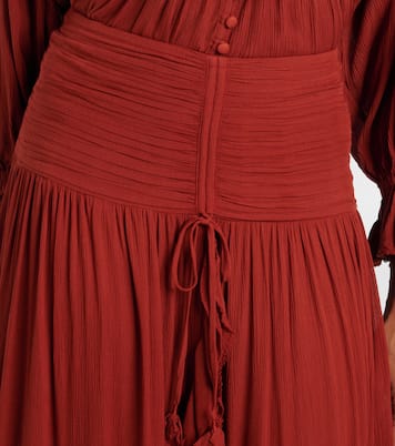 Jupe longue Neree asymétrique | Poupette St Barth