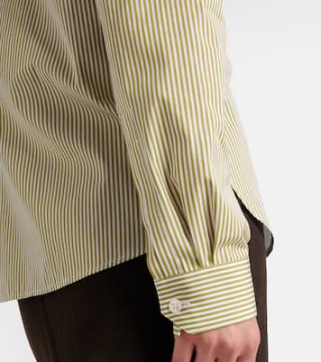 Striped cotton shirt | Saint Laurent