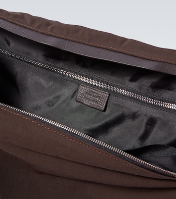Airport leather-trimmed tote bag | Studio Nicholson