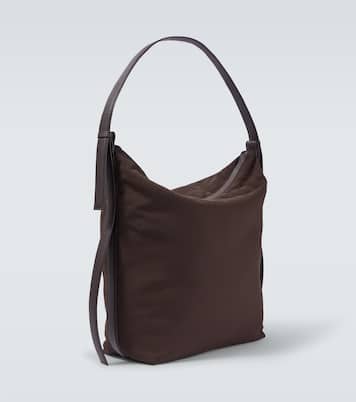 Airport leather-trimmed tote bag | Studio Nicholson