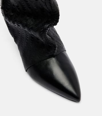 Edrika 45 laser-cut leather ankle boots | Isabel Marant