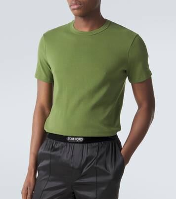 T-shirt en coton mélangé | Tom Ford