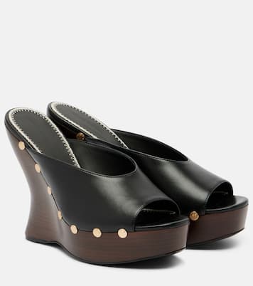 Verzierte Wedges 115 aus Leder | Magda Butrym