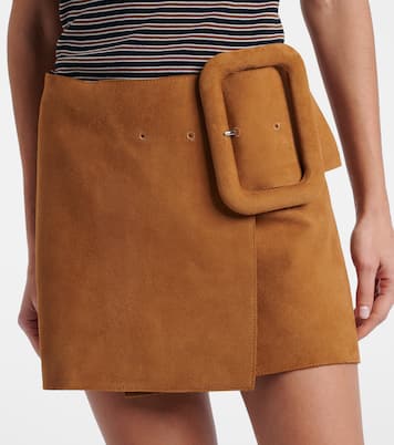 Minirock aus Veloursleder | Ami Paris