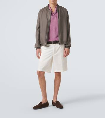 Linen polo shirt | Zegna