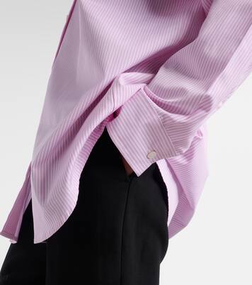 Camicia in popeline di cotone a righe | Toteme
