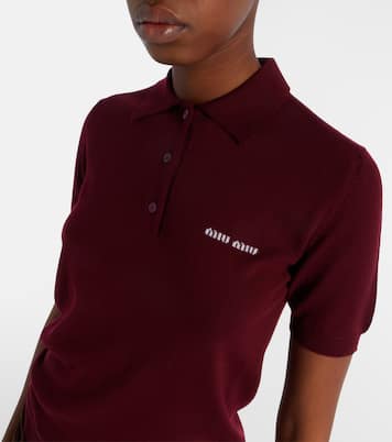 Polopullover aus Wolle | Miu Miu
