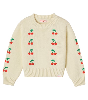 Embroidered cotton sweater | Tinycottons
