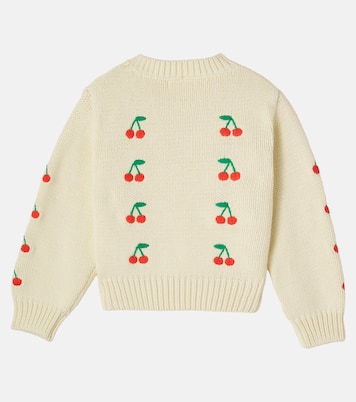 Embroidered cotton sweater | Tinycottons