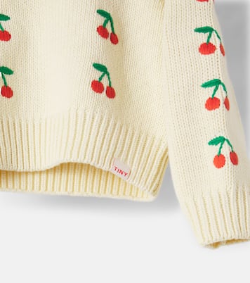 Embroidered cotton sweater | Tinycottons