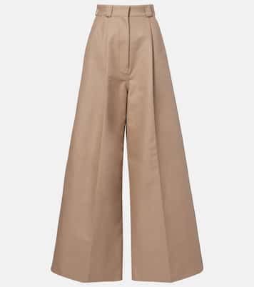 Pantalon ample en gabardine de coton | Balenciaga