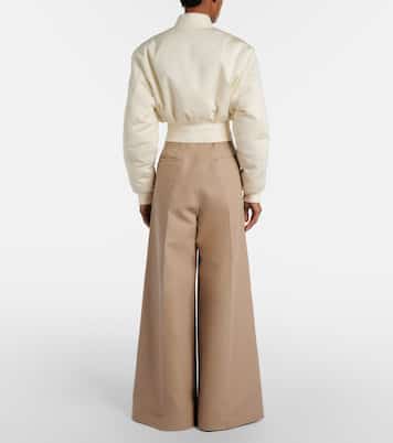 Pantalon ample en gabardine de coton | Balenciaga