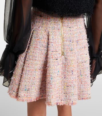 Mini-jupe en tweed | Balmain