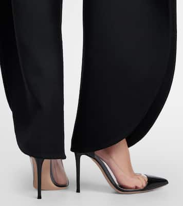 Gianvito leather-trimmed pumps | Gianvito Rossi