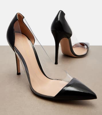 Gianvito leather-trimmed pumps | Gianvito Rossi