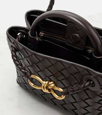 Andiamo Mini leather top-handle bag | Bottega Veneta