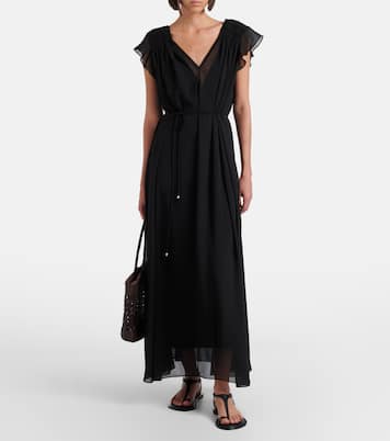 Concert silk midi dress | Eres