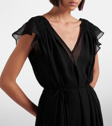 Concert silk midi dress | Eres