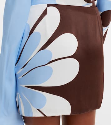 Ricci floral miniskirt | Cala de la Cruz