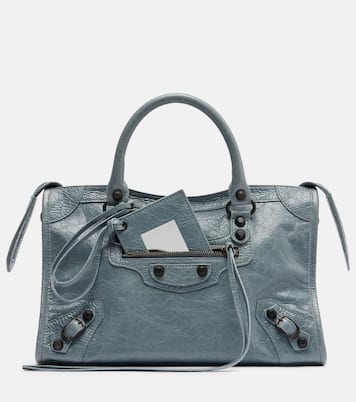 Le City Small leather top-handle bag | Balenciaga