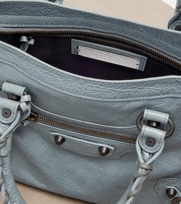 Le City Small leather top-handle bag | Balenciaga