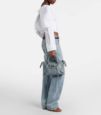 Le City Small leather top-handle bag | Balenciaga