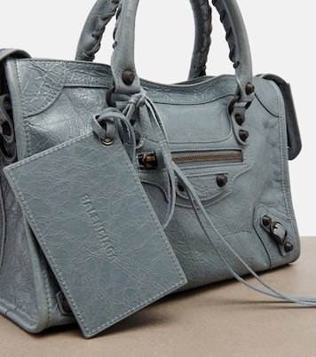 Le City Small leather top-handle bag | Balenciaga