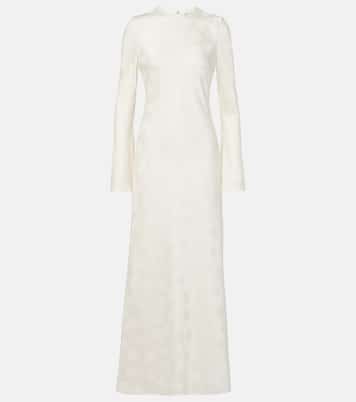 Maxikleid aus Satin | Rotate