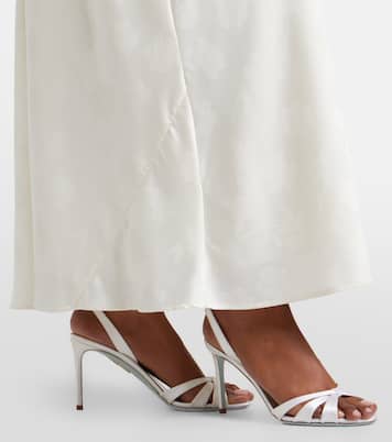 Maxikleid aus Satin | Rotate