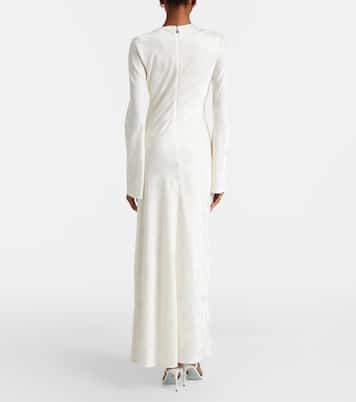 Maxikleid aus Satin | Rotate