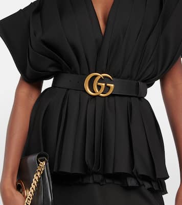 2015 Re-Edition wide leather belt | Gucci