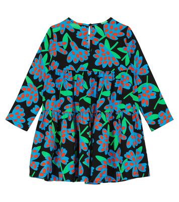 Floral-printed twill dress | Stella McCartney Kids