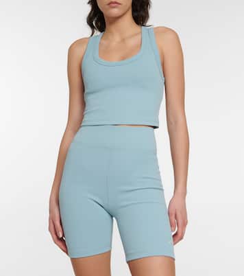 Palma Leandra jacquard crop top | The Upside