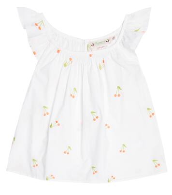Genia embroidered cotton blouse | Bonpoint