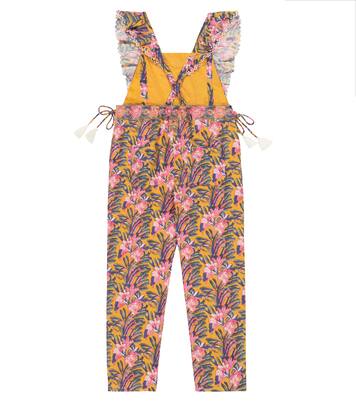 Talia floral cotton jumpsuit | Louise Misha
