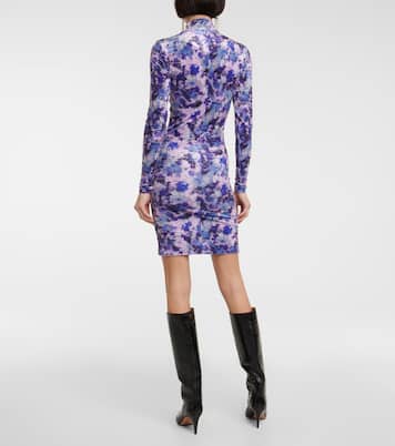 Miniabito Gram in velluto a fiori | Isabel Marant