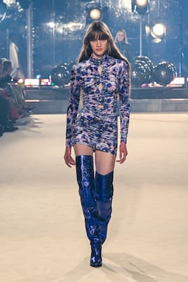 Miniabito Gram in velluto a fiori | Isabel Marant