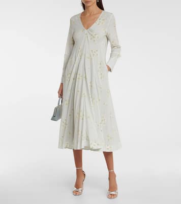 Robe midi Pastel Dreams à fleurs | Dorothee Schumacher