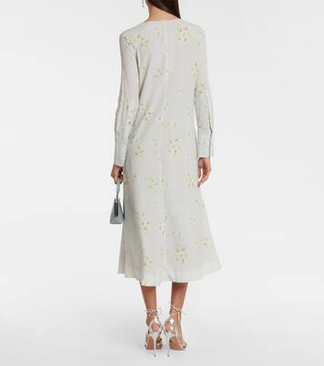 Robe midi Pastel Dreams à fleurs | Dorothee Schumacher
